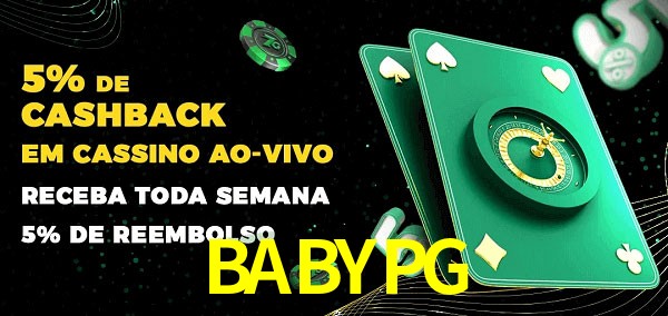 Promoções do cassino ao Vivo BABYPG